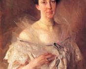 约翰辛格萨金特 - Mrs.Gardiner Greene Hammond,Esther Fiske Hammond